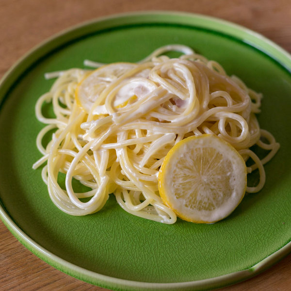 HASU レモンとクリームのパスタ